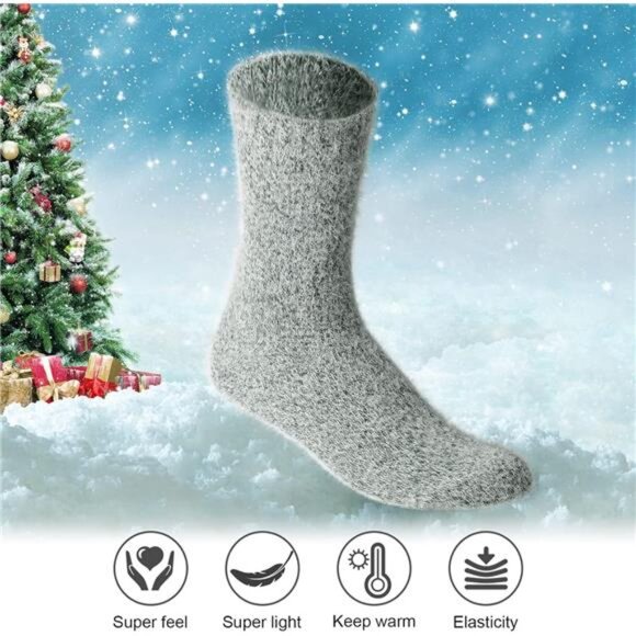New 5 Pairs Fuzzy Soft Cozy Comfortable Socks for Women, Casual Sleep Comfy Sock - Picture 3 of 6